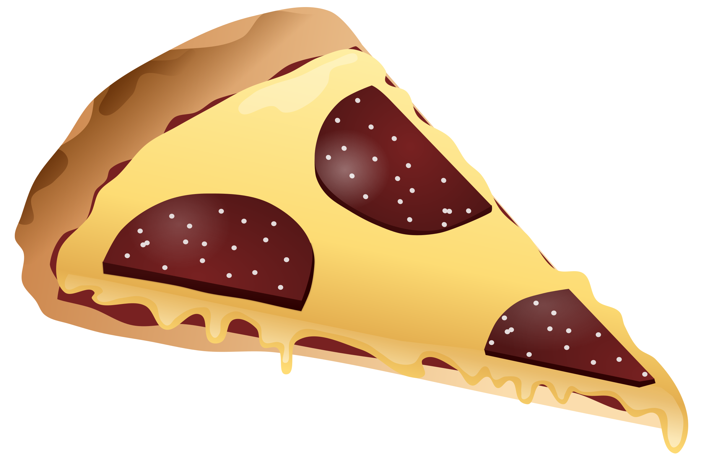 plain clip art pizza