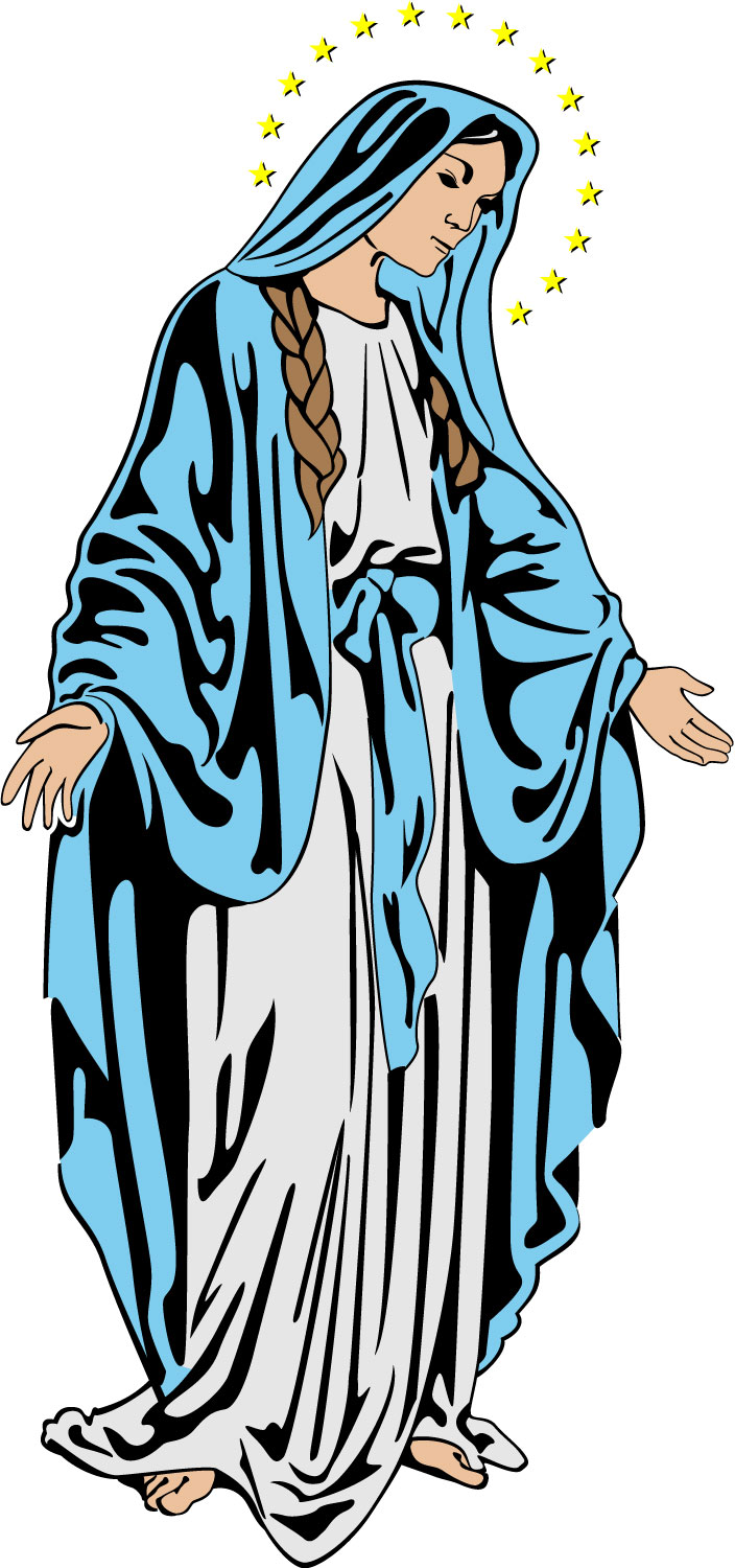 assumption of mary clipart