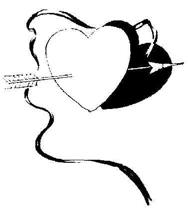 Wedding Hearts Clipart Black And White 