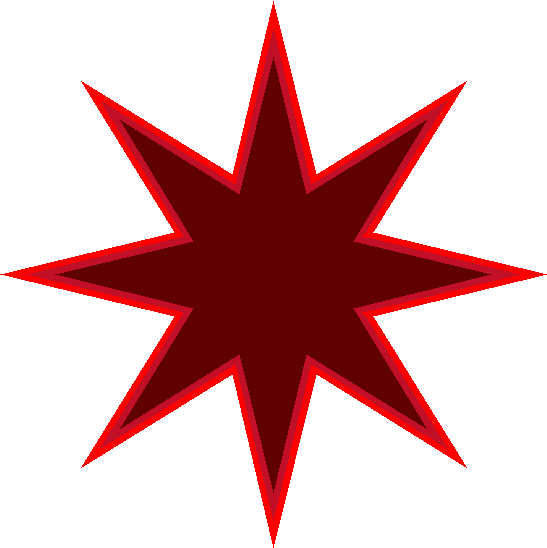 Clip Art Red Star 