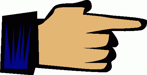 Pointing Finger Clipart 