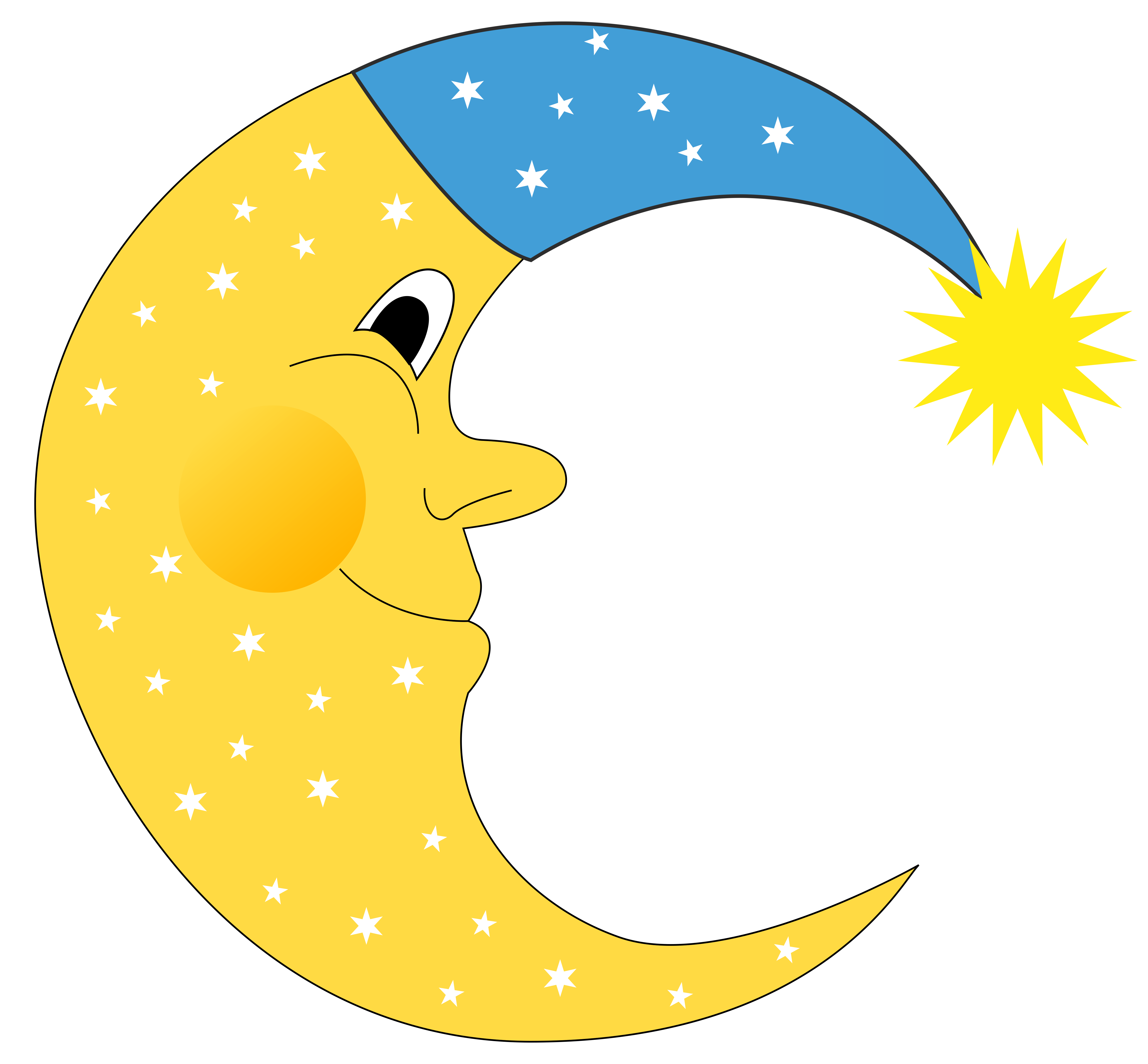 Free Transparent Moon Cliparts Download Free Clip Art Free Clip Art On Clipart Library