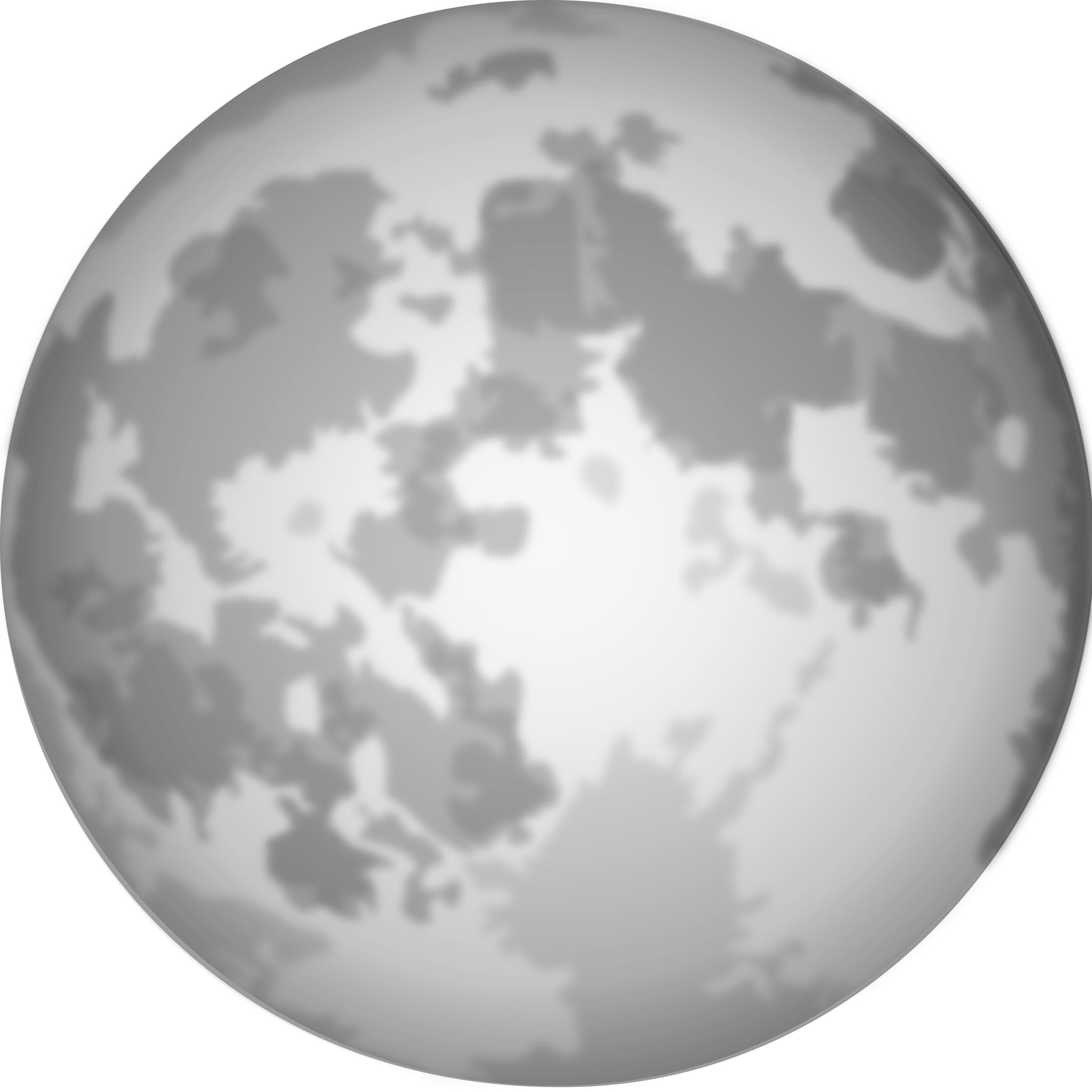 Full Moon Transparent Clipart 