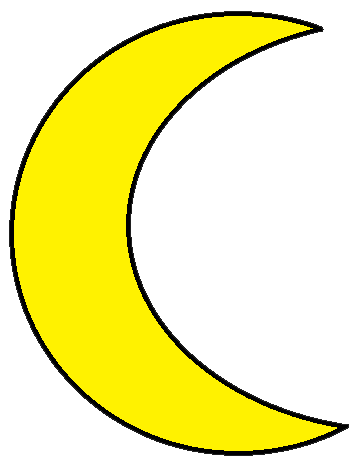 Moon clip art 