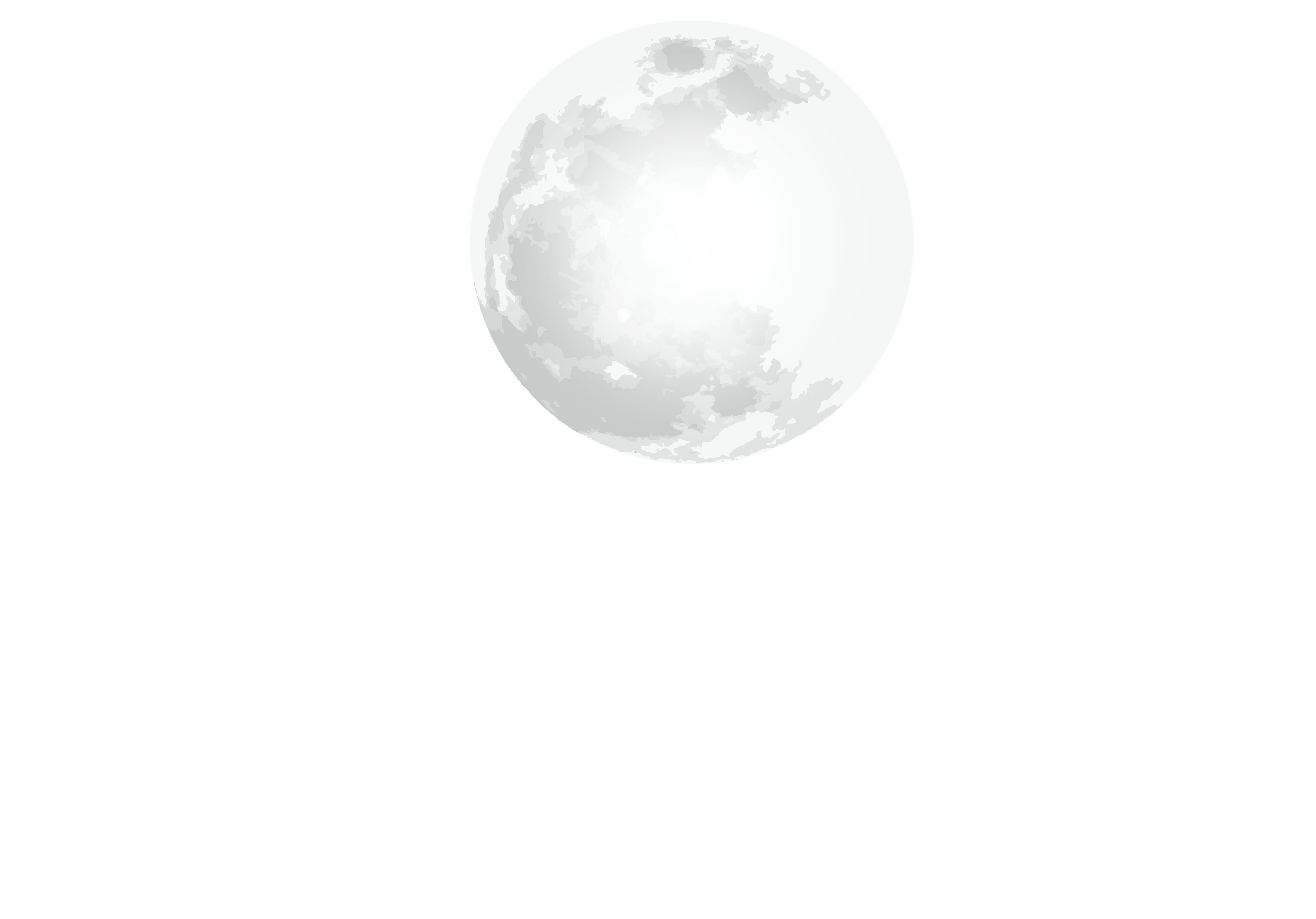 Moon and Clouds Transparent Clip Art PNG Image 