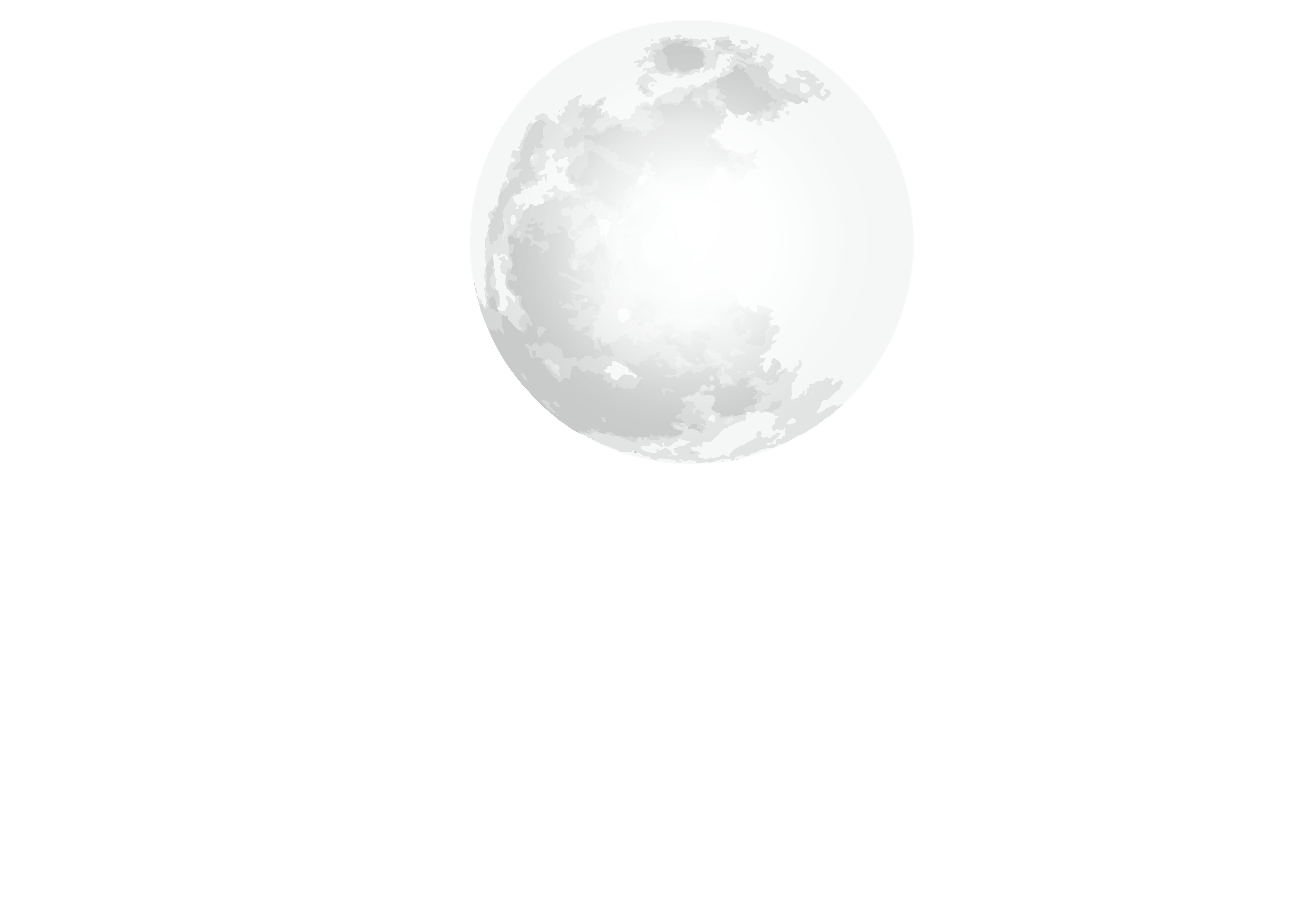 48+ Moon Clipart Full Moon Vector Png Pics