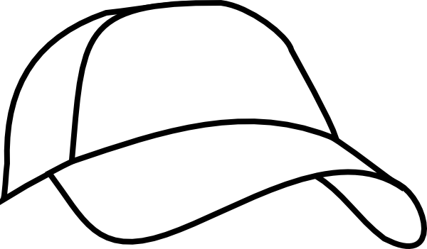plain clip art baseball caps