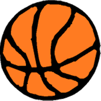 Bouncing Basketball Clipart 