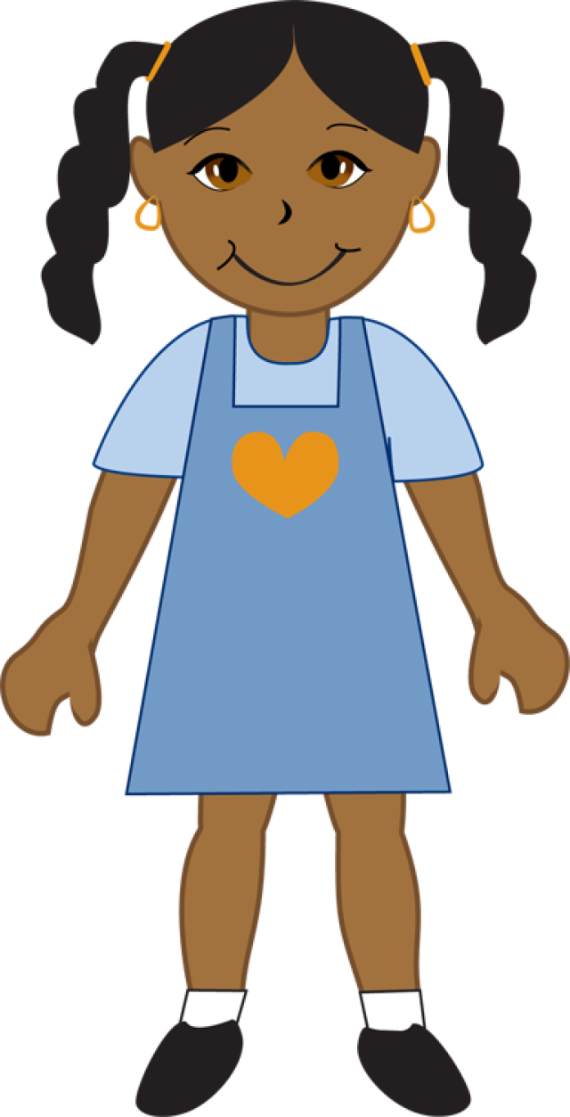 American Girl Clip Art 