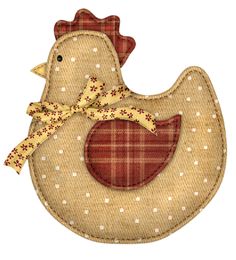 Painted Easter Chicken PNG Clipart Picture 