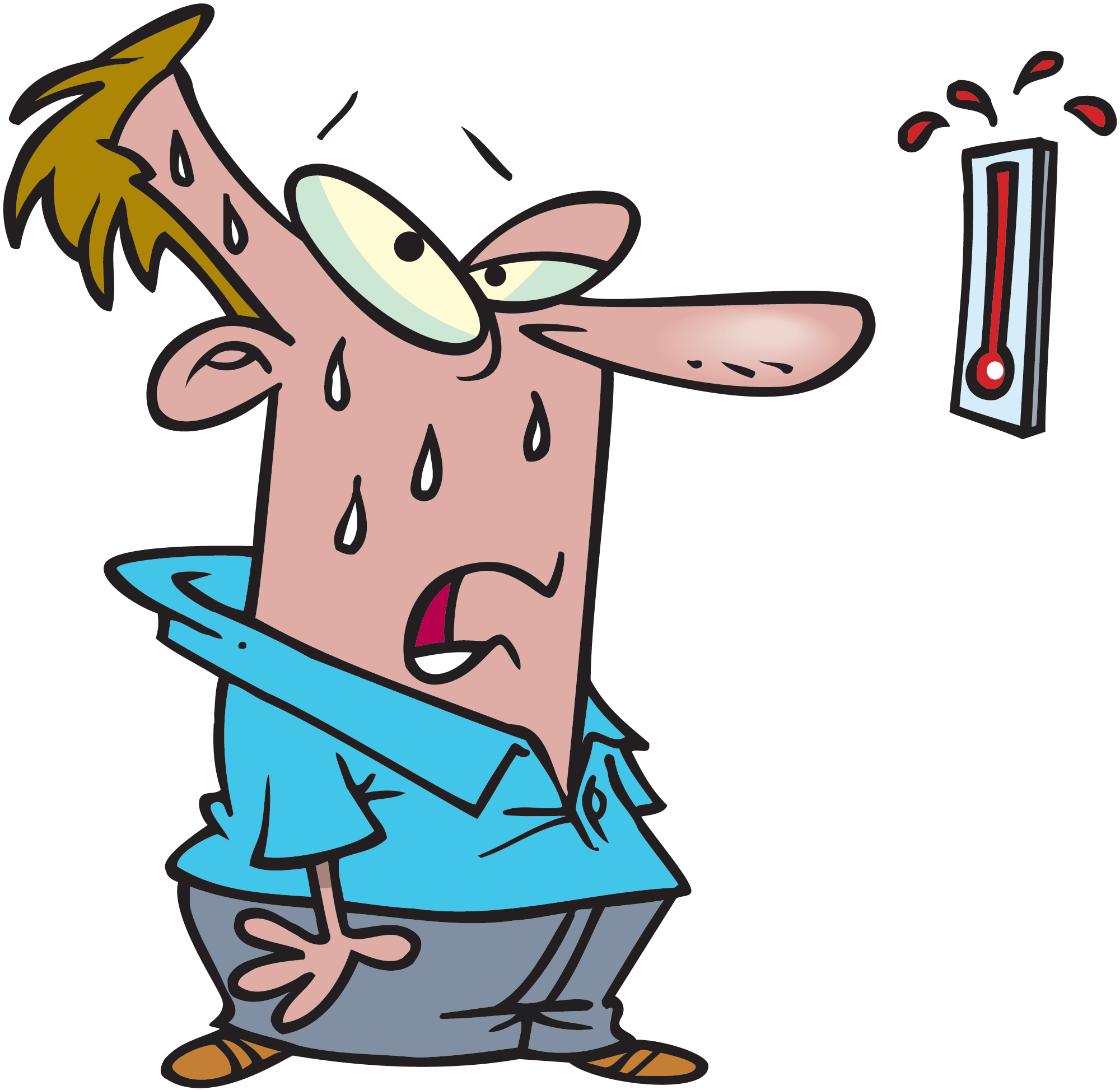 sweating clipart - Clip Art Library.