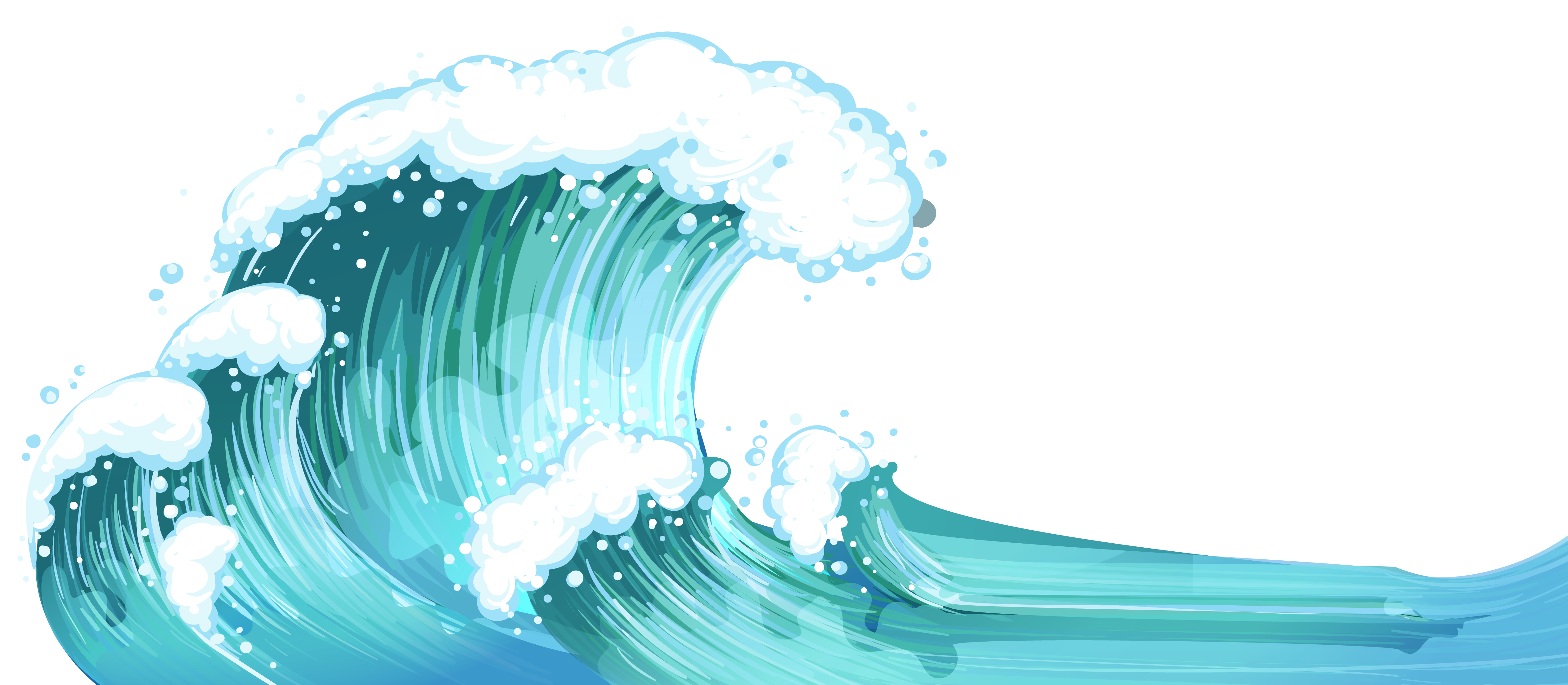 Waves Clip Art Transparent Background – Clipart Free Download 