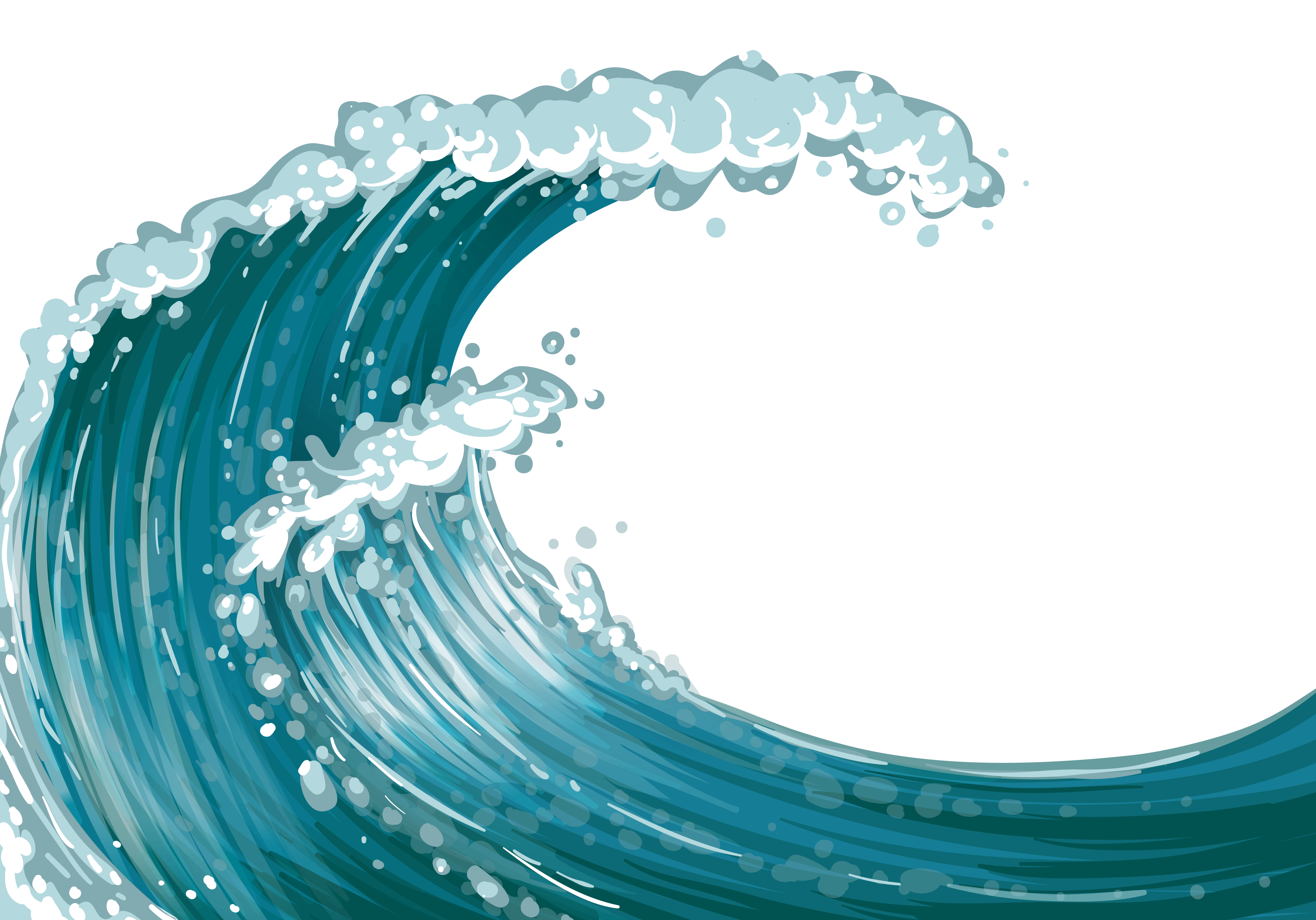 Waves Clip Art Transparent Background – Clipart Free Download 