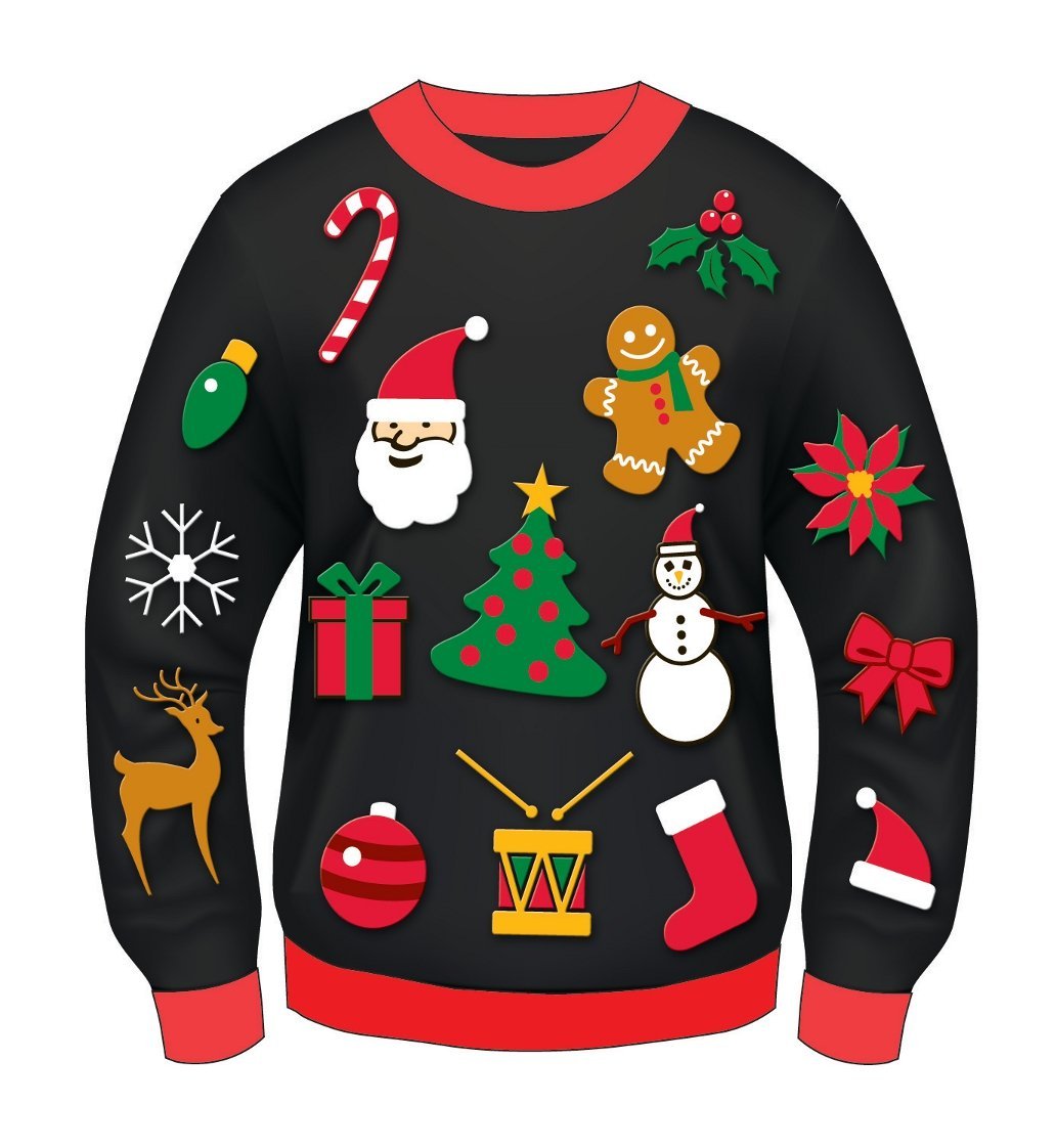 ugly christmas sweater clip art