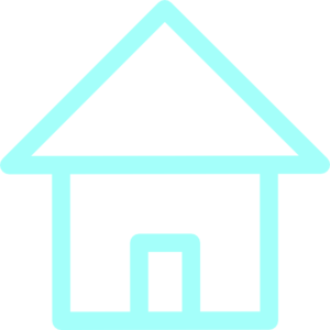 Home Icon Simple Frame Pale Vlue Clip Art at Clker 