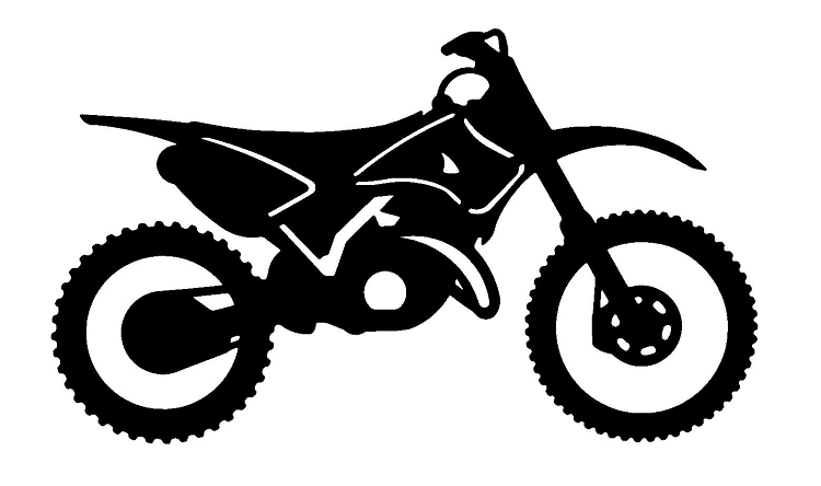 Illustration of sportbike clipart 