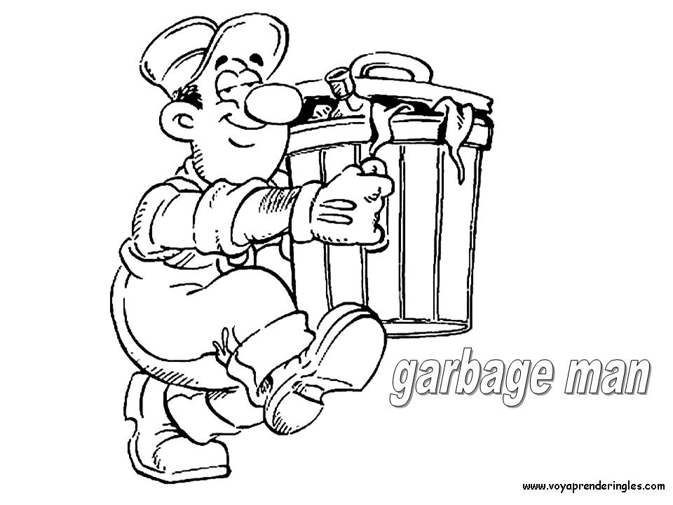 clipart garbage man - photo #43