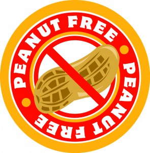Nut free zone clipart 