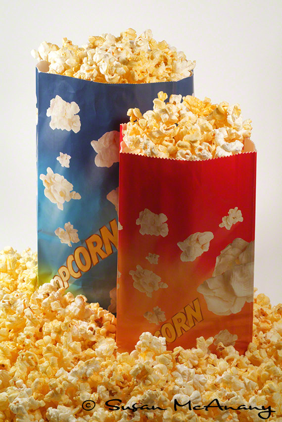 Food Clipart Popcorn Photo Food Photography Digital by McAnany 