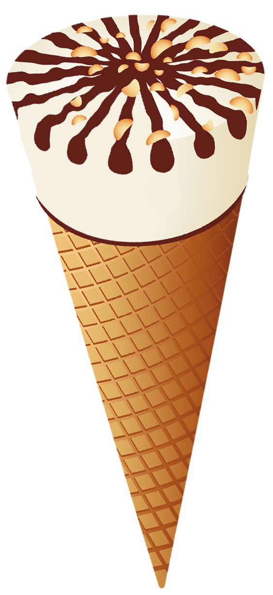 Transparent Ice Cream Cone PNG Clipart 