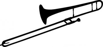Trombone clip art 