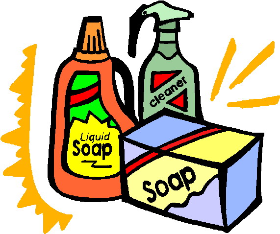 Clip Art Cleaning Tools Clipart 