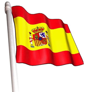 Spanish Flag Clipart Flag And Map Of Spain On White 