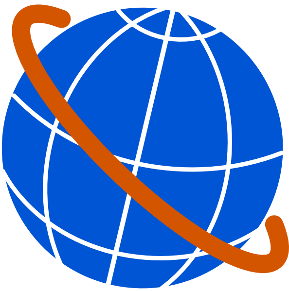 Globe Outline Vector 