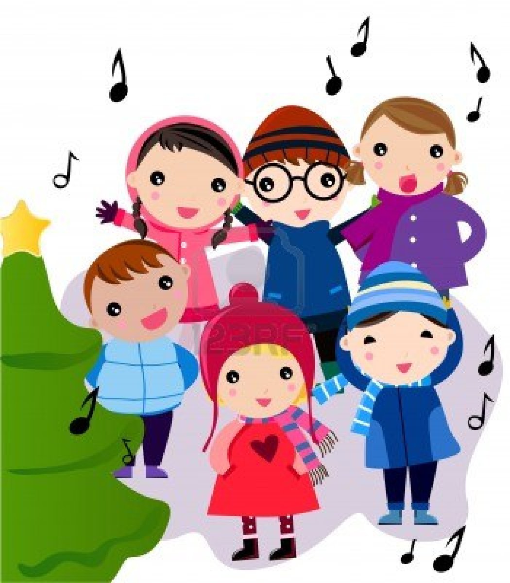 Christmas at school clipart 