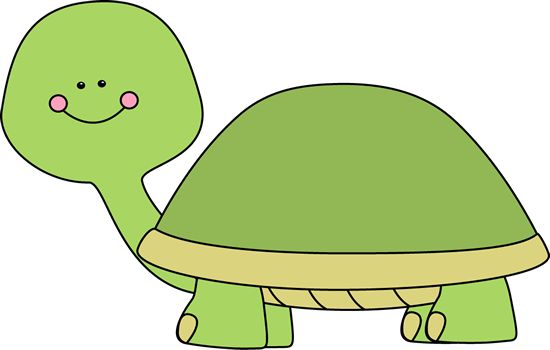 Green turtle clipart 