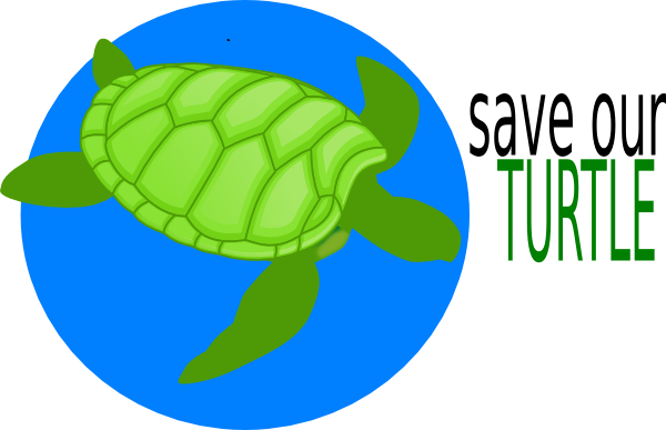 Save Our Turtle Clip Art at Clker 
