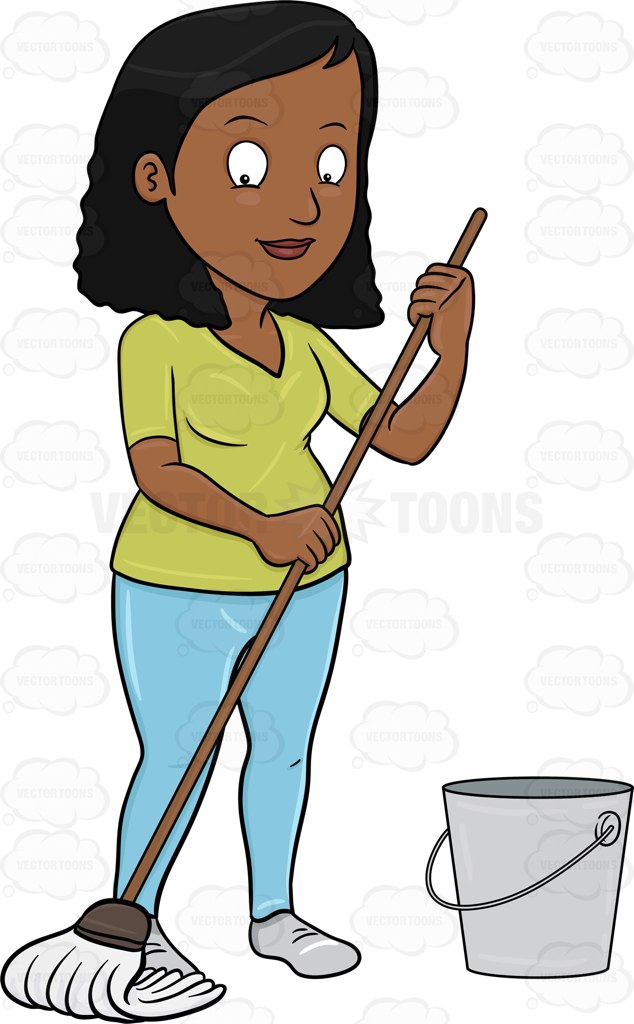 free clipart images cleaning lady - photo #27