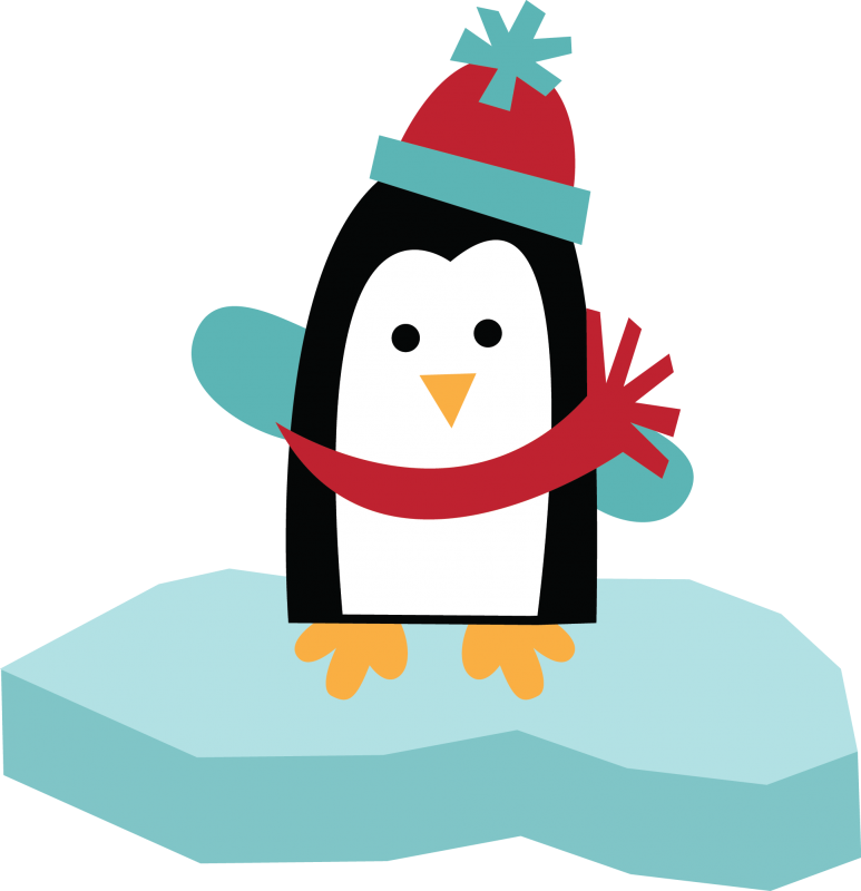 Winter Penguin Clipart 