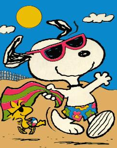 Snoopy Summer Clipart 