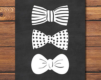 bow tie illustration � Etsy 