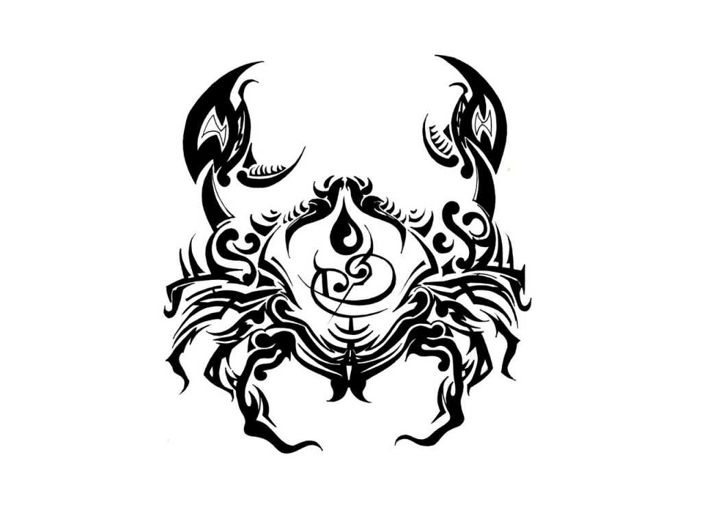 cancer sign tattoo for men - Clip Art Library