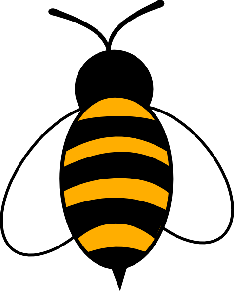 Bee Silhouette Clip Art 