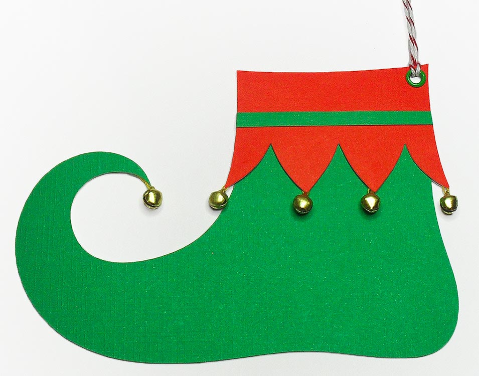 Clip Art Christmas Elf Shoe Clipart 