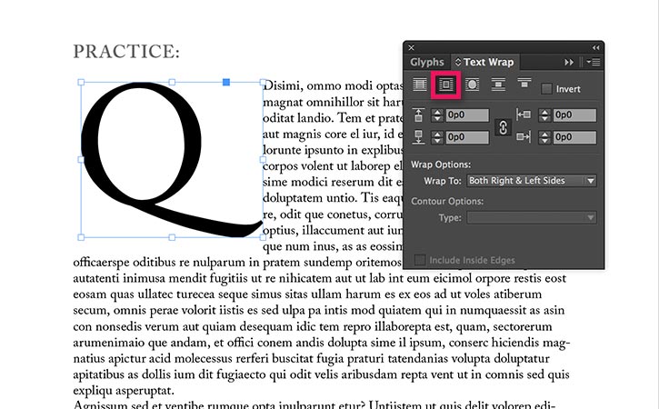 how to get adobe reader to text wrap