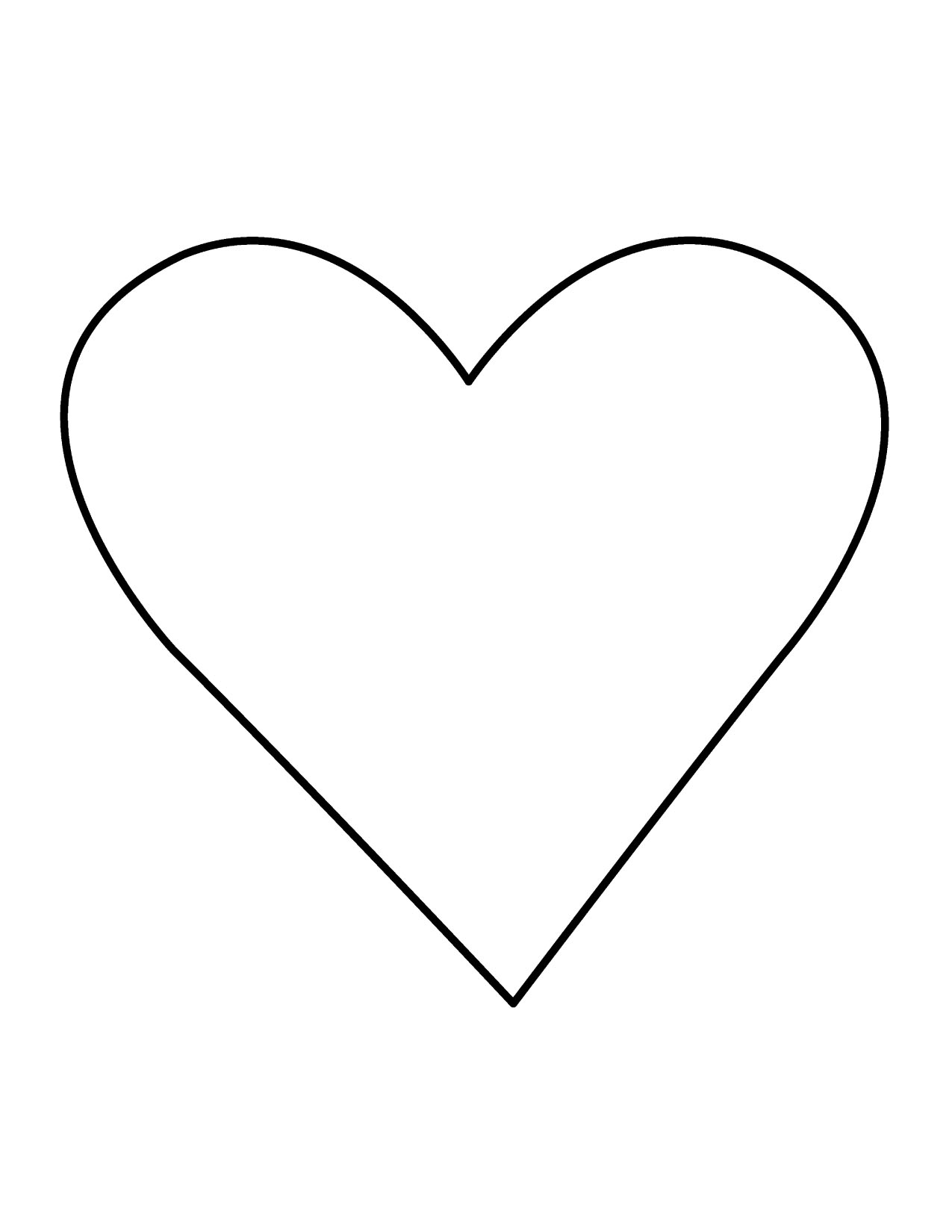 Free Black And White Heart Outline Download Free Black And White Heart Outline Png Images Free 9076