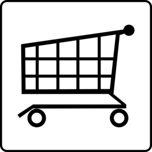 Online Shopping Cart Clipart 