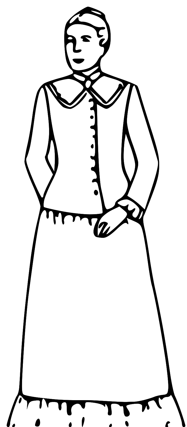 Free clipart pioneer woman 