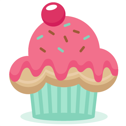 Cute cupcakes clipart 