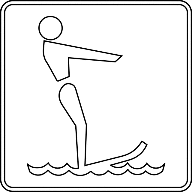 Water Skiing , Outline 