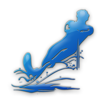 Water Skier Icon � Icons Etc 
