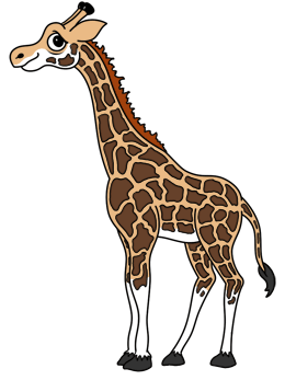 Giraffe Line Drawing 