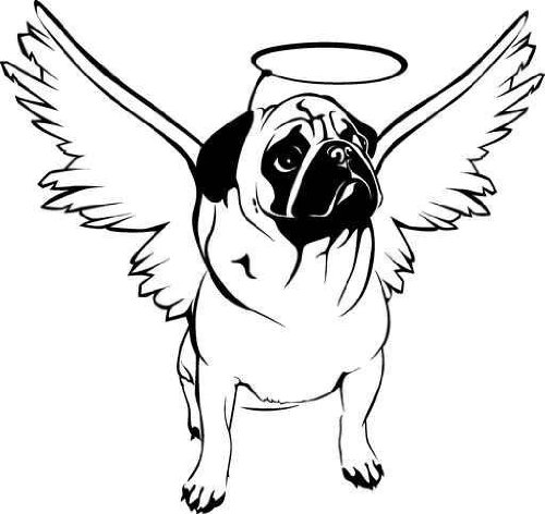 Pug Coloring Page 