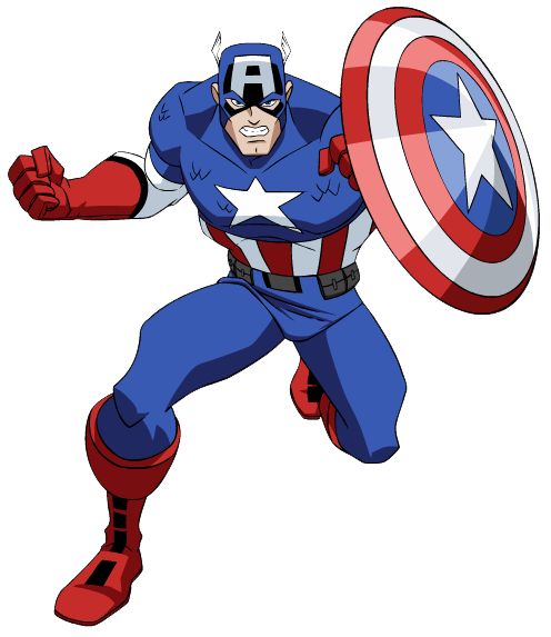 Marvel super hero clipart free 