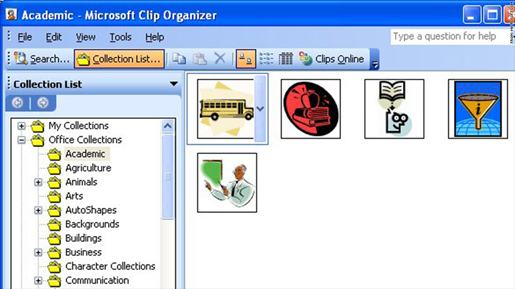 clipart in microsoft word 