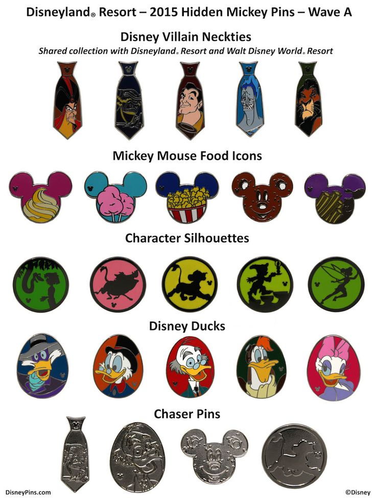 Disney pin sets 